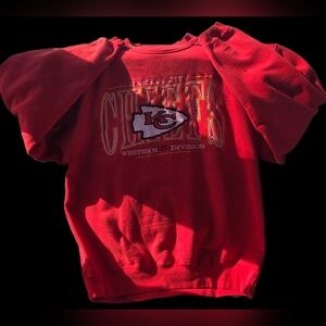 Kansas City Chiefs Oversized Pull Over Vintage 90s Galt Sand Nearly New